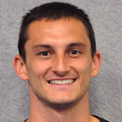 Headshot of Trampoline Head Coach Sean Kennedy.