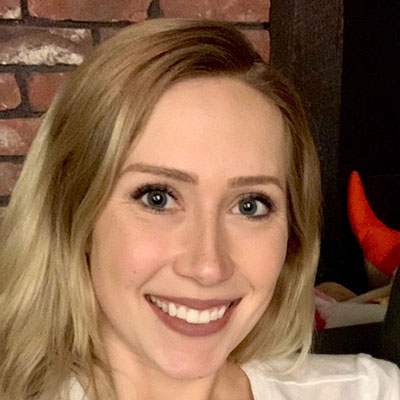 Headshot of Marketing Director Sarah Cutroni.